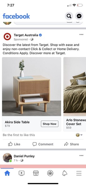 side tables target australia